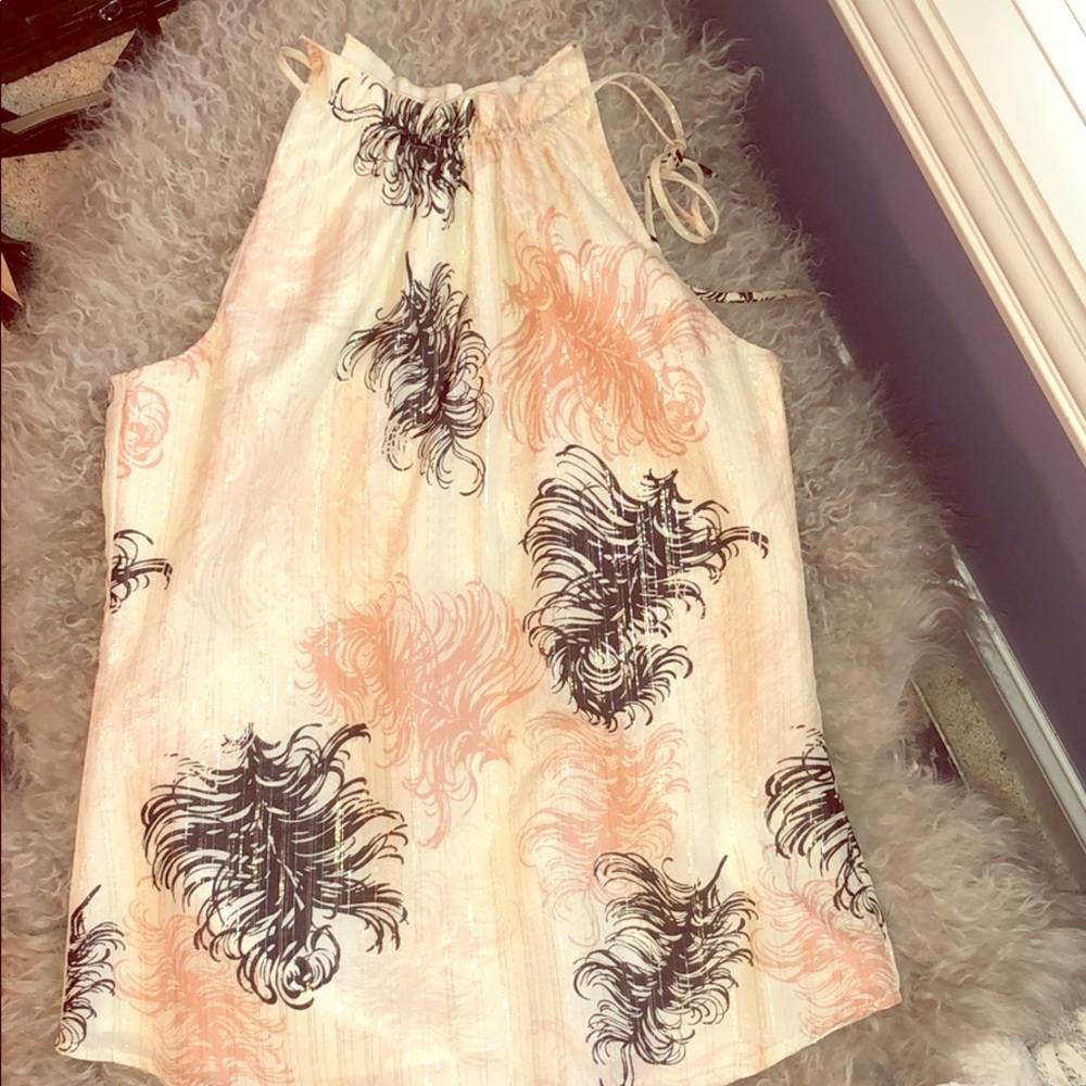 Trina Turk Feather Halter